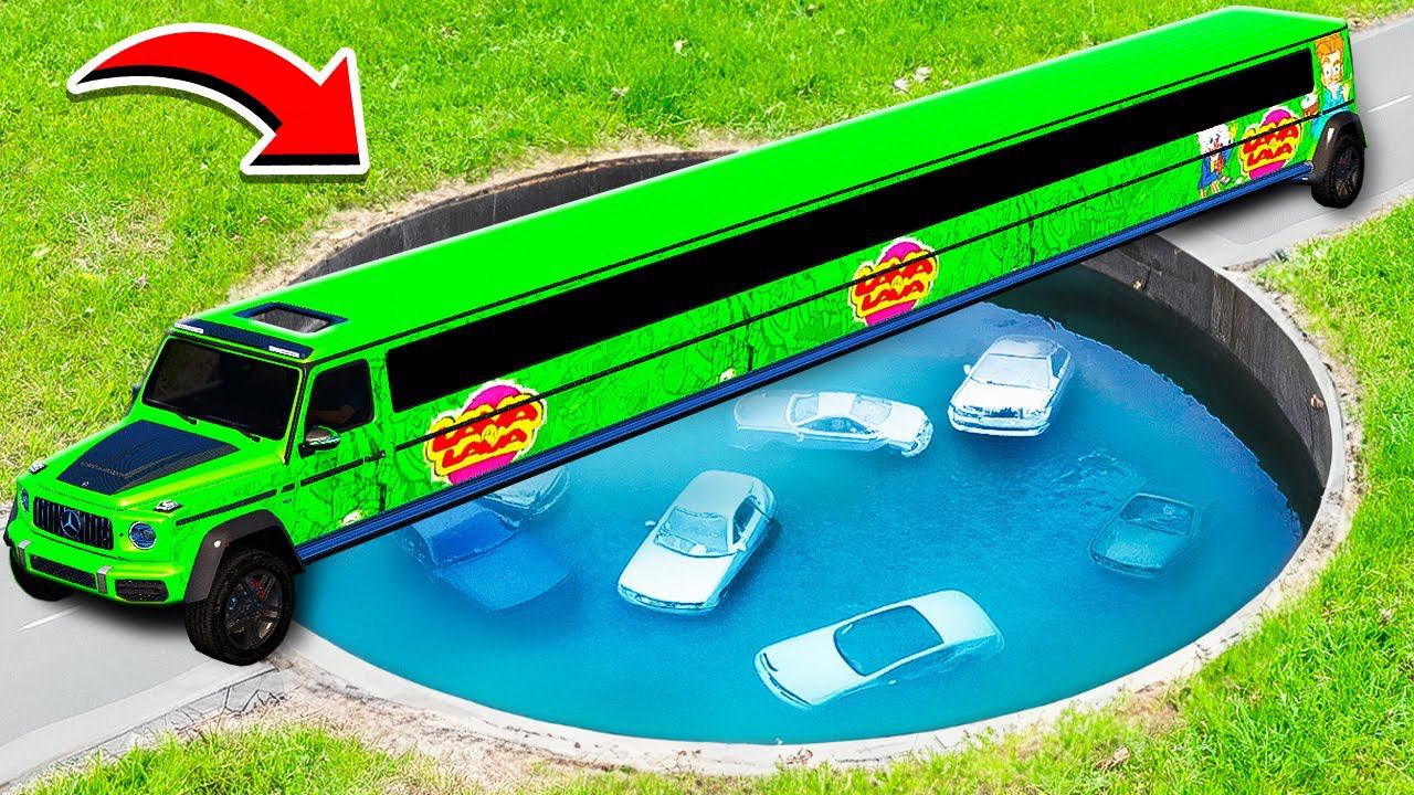 ПРОЕХАЛ ГЛУБОКУЮ ЯМУ С ВОДОЙ НА САМОМ ДЛИННОМ ГЕЛИКЕ ЛИМУЗИНЕ ВЛАДА А4 ЛАВА ЛАВА ГТА 5 МОДЫ МУРКА смотреть онлайн