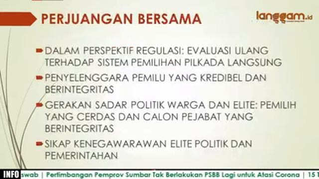 [LIVE] WEBINAR- MEMILIH PEMIMPIN YANG HUMANIS DI MASA PANDEMI смотреть онлайн