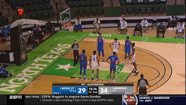 Boise State vs Memphis Basketball Game Highlights, 2021 NIT Quarterfinal смотреть онлайн