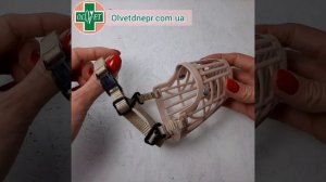 Пластмассовый намордник для собак средних и крупных пород