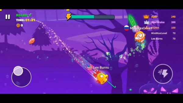 Survivor io Fish Game - Multiplayer Android Gameplay Video - Part 5