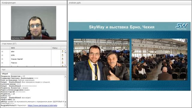 Вебинар от 08.03.2017. Вводный технико-экономический вебинар для «новичков» проекта SkyWay. смотреть онлайн
