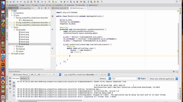 Android Dice roller game part 2 смотреть онлайн