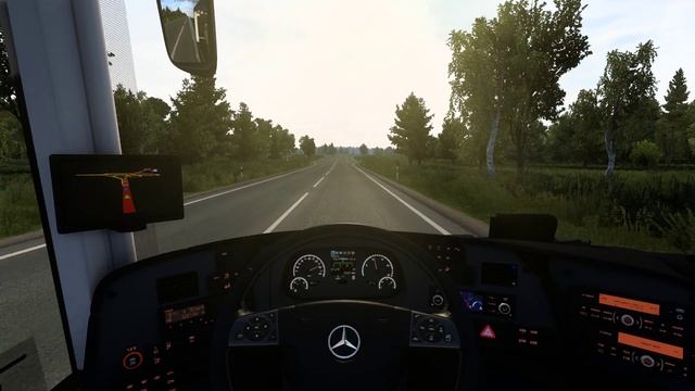 New Mercedes Benz Tourismo 2023 - ETS2[1.46] [Euro Truck Simulator 2] Steering Wheel Gameplay смотреть онлайн