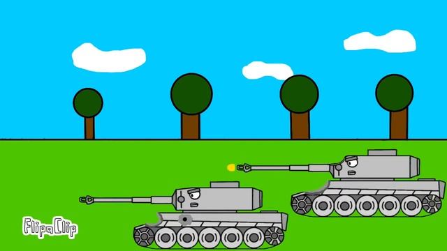 Мультики про танки. КВ-2 на помощь т-34-85 смотреть онлайн