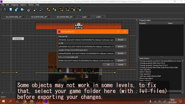 Oddworld: Abe's Oddysee/Exoddus LEVEL EDITOR Setup Guide And Beginner Tips (R.E.L.I.V.E)