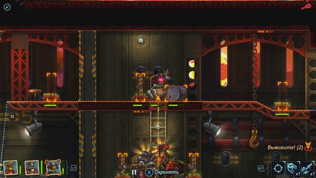 SteamWorld Heist - Прохождение игры #15 | Спина к спине смотреть онлайн