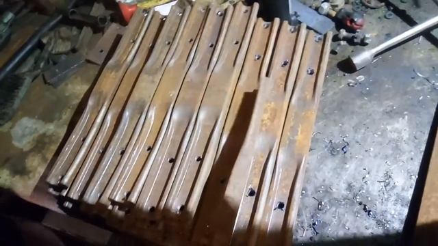 Изготовление траков и звёздочек,на болотоход. смотреть онлайн