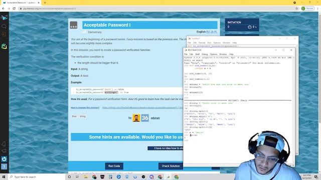 CheckiO Coding Games - Learn Python the Fun Way - Initiation Part I смотреть онлайн