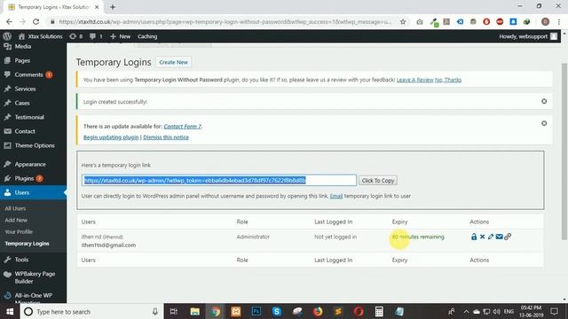How to create temporary admin login for wordpress смотреть онлайн
