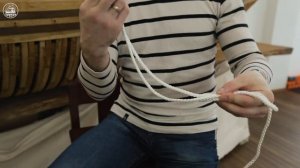 Морские узлы - "Двойной беседочный узел"