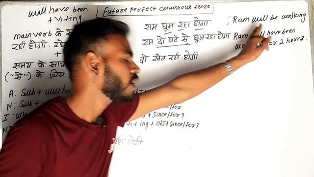 Future Perfect Continuous Tense | Will have been + verb + ing + Since/for..English with ram смотреть онлайн