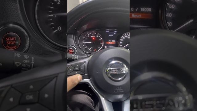 Nissan Qashqai Service Reminder Reset