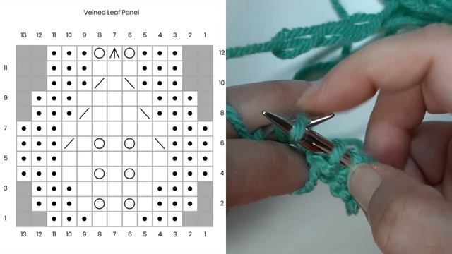 The Secret to ‘No Stitch’ in a Knitting Chart | Step-by-Step Tutorial смотреть онлайн