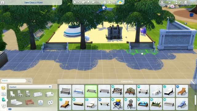 SIMS 4 | Let's Build: Twin Oracle Point Park Part 4 (NO CC/BASE GAME) смотреть онлайн