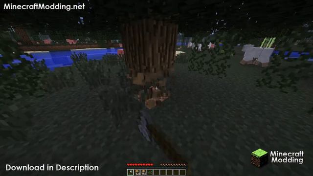 Tree Feller Mod for Minecraft смотреть онлайн