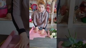 Простой букет из 5 роз