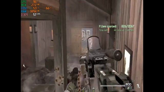 CALL OF DUTY 4 MODERN WARFARE 2 ON INTEL HD GRAPHICS 2500 смотреть онлайн