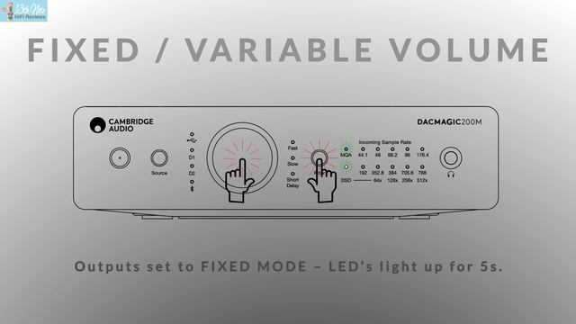 Cambridge DacMagic 200M [A Correction]...Fixed / Variable Output смотреть онлайн