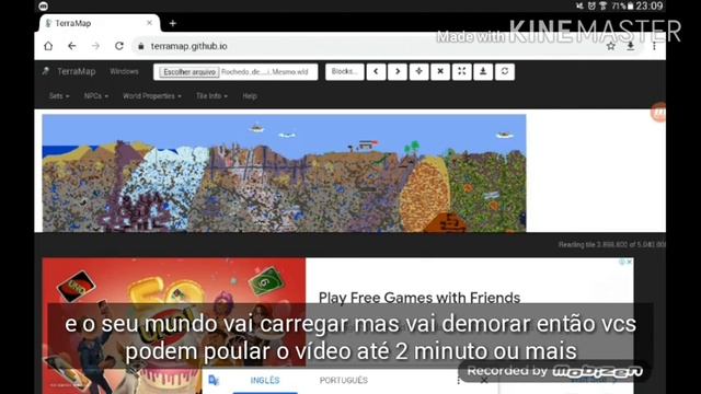 Como descobrir o mapa do Terraria Mobile sem PC смотреть онлайн