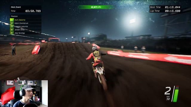 AI STRUGGLES in DAYTONA - Monster Energy Supercross: the Official Videogame - 250 EAST RD.4 смотреть онлайн