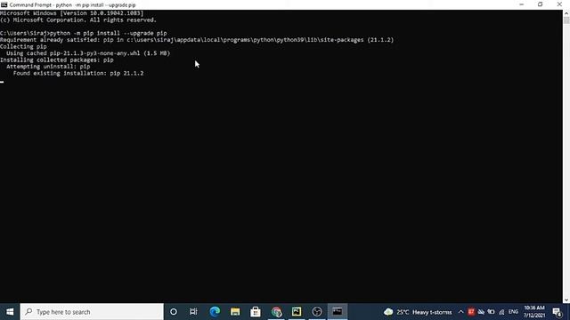 How To Upgrade PIP in Windows 7/8/10 || Upgrade Pip смотреть онлайн