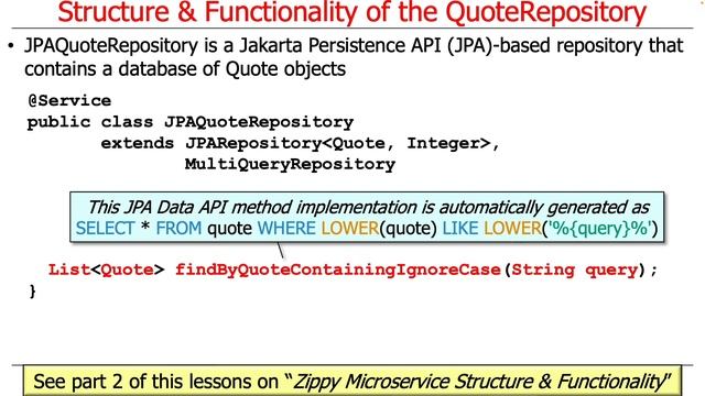 The QuoteServices App Case Study: Zippy Microservice Structure & Functionality (Part 1) смотреть онлайн