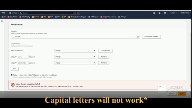 How to add a custom domain to amplify app || Amplify domain management || deploy react app смотреть онлайн