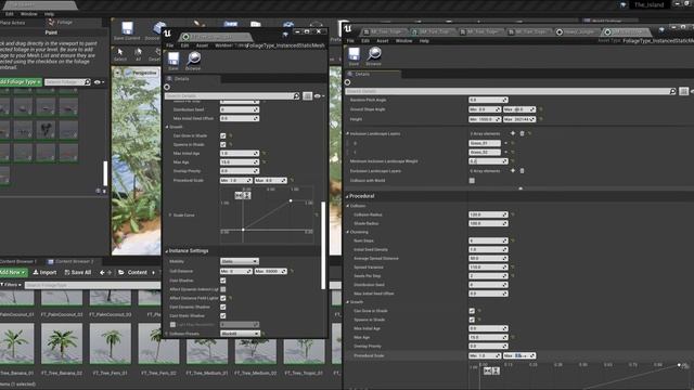 Fixing dark shadows of directional light and adding some fern vegetation смотреть онлайн
