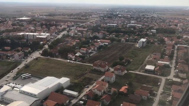 Landing At Belgrade Nikola Tesla Airport