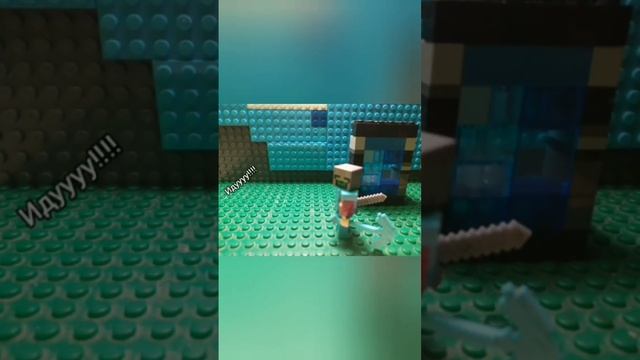 #lego #minecraft 8 серия (портал в ад) смотреть онлайн