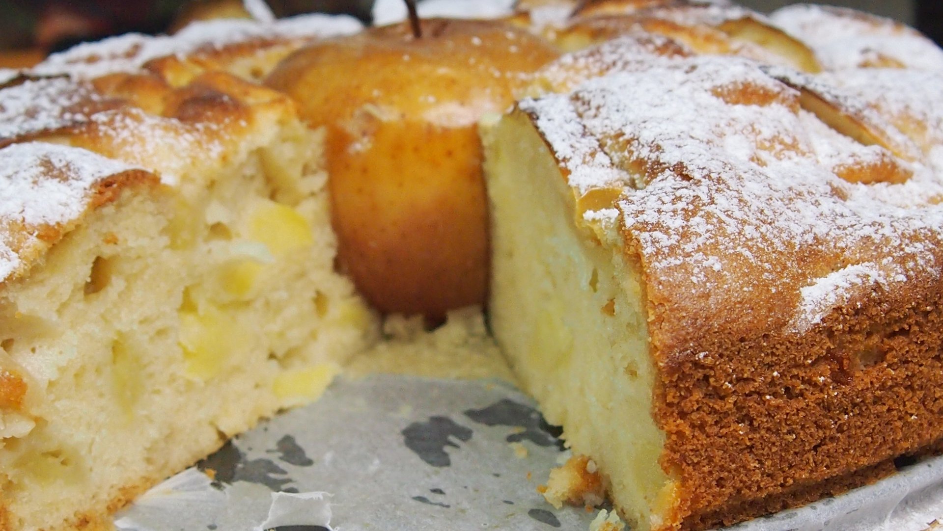 Воскресный яблочный пирог