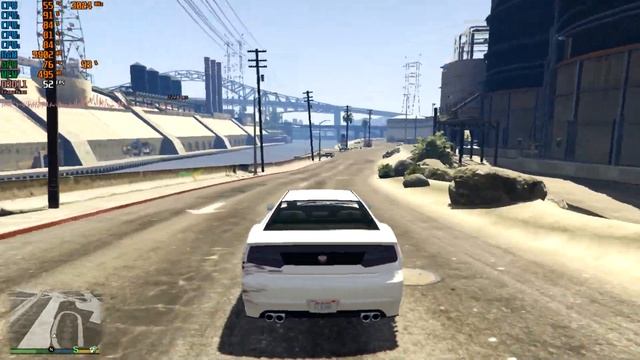 GTA V on Core 2 Quad Q6600 3GHz 9800GT 1366 x 768 Normal смотреть онлайн