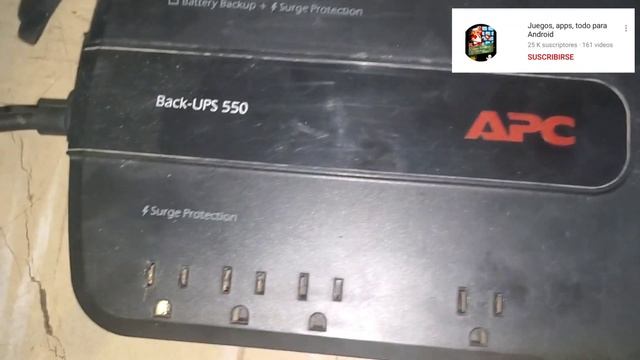 POSIBLE SOLUCIÓN Back-UPS 550 Regulador / Pitido constante y se apaga solo APC смотреть онлайн