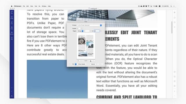 How to Print a PDF File on Mac | PDFelement 7 смотреть онлайн