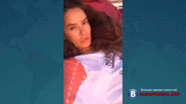 Аиза Долматова с сыном  Трансляция Перископ : Periscope