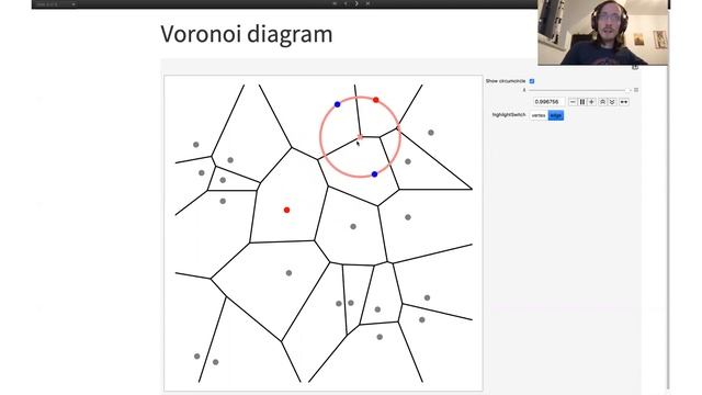 Voronoi diagram, Delaunay and Alpha complexes: A Visual Intro [Ondřej Draganov] смотреть онлайн