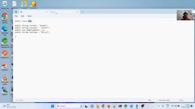 Java SE: Class and Object Example смотреть онлайн