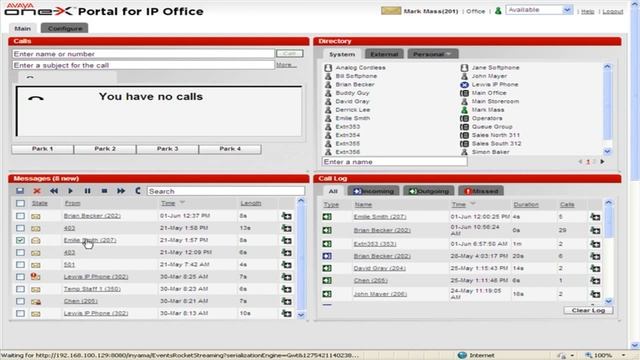 Checking Voicemail Messages in Avaya OneX Portal For IP Office [Infiniti Telecommunications] смотреть онлайн