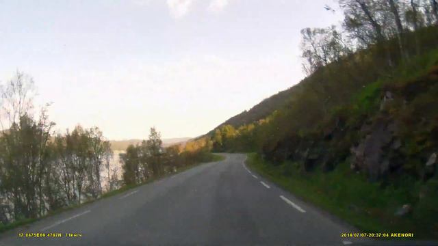 17. Tromsø Тромсе  Sørreisa Сорреиса часть 2  паром  смотровая площадка