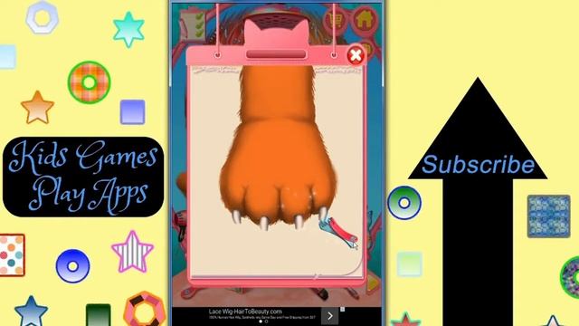 Crazy Cat Salon Furry Makeover - Game App for Android Kitty смотреть онлайн