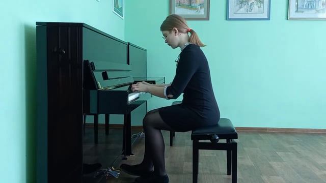 Ефимова Анна. 14 лет. Д.Циполи "Прелюдия и фугетта" смотреть онлайн