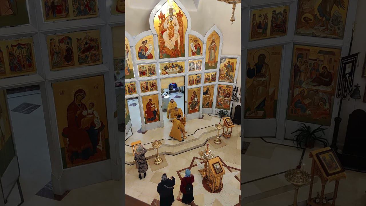 31.10.2023 Фрагмент трансляции Литургии. Память св апостола и евангелиста Луки. смотреть онлайн