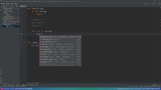 Kompresja RLE w Pythonie - Run Length Encoding смотреть онлайн
