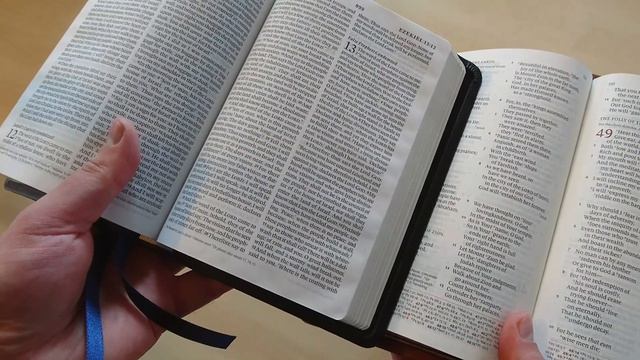 Crossway ESV Large Print Compact Edition | Black Topgrain Cowhide смотреть онлайн