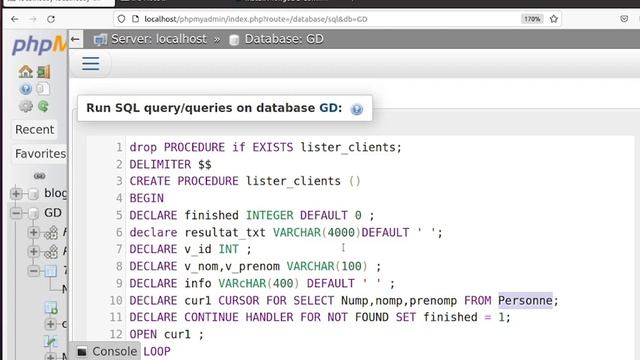 Gestion des Données (Vidéo 40) : Utiliser les curseurs / Cursor in Mysql смотреть онлайн