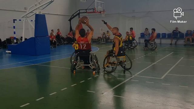 Баскетбол на колясках смотреть онлайн