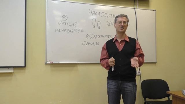Наследование по завещанию (лекция) смотреть онлайн