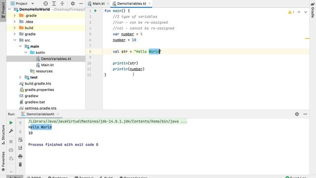 3# Var and Val Variables & Data Types in Kotlin смотреть онлайн