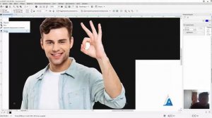 Как Вырезать фон растрового изображения в программе Corel DRAW